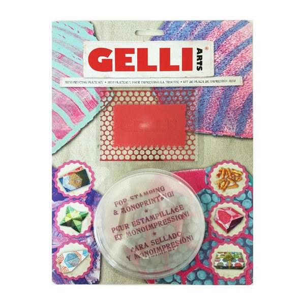 Gelli Plate KIT - Hexagon / 3"